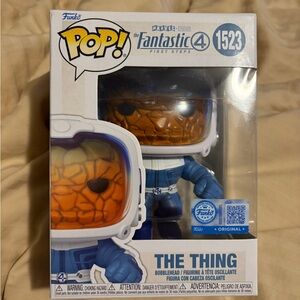 Funko Pop! The Thing Fantastic Four Figure 1523 Marvel Collab First Steps